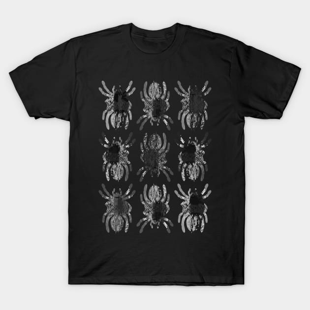 Tarantula Silhouette V90 (Tie Dye Set of 9) T-Shirt by IgorAndMore